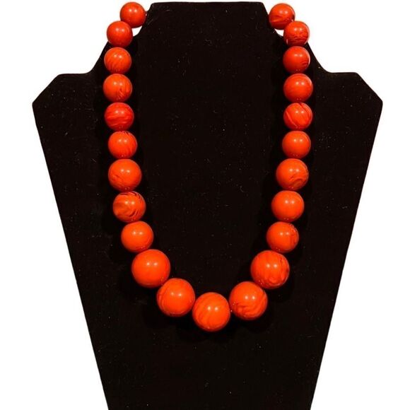 Chunky Beaded Necklace - Picture 1 of 5